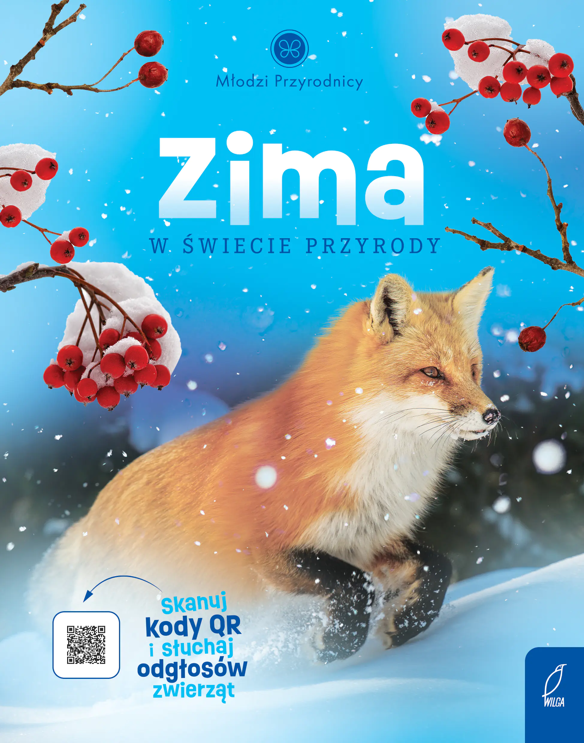 Książka - Młodzi przyrodnicy. Zima w świecie przyrody