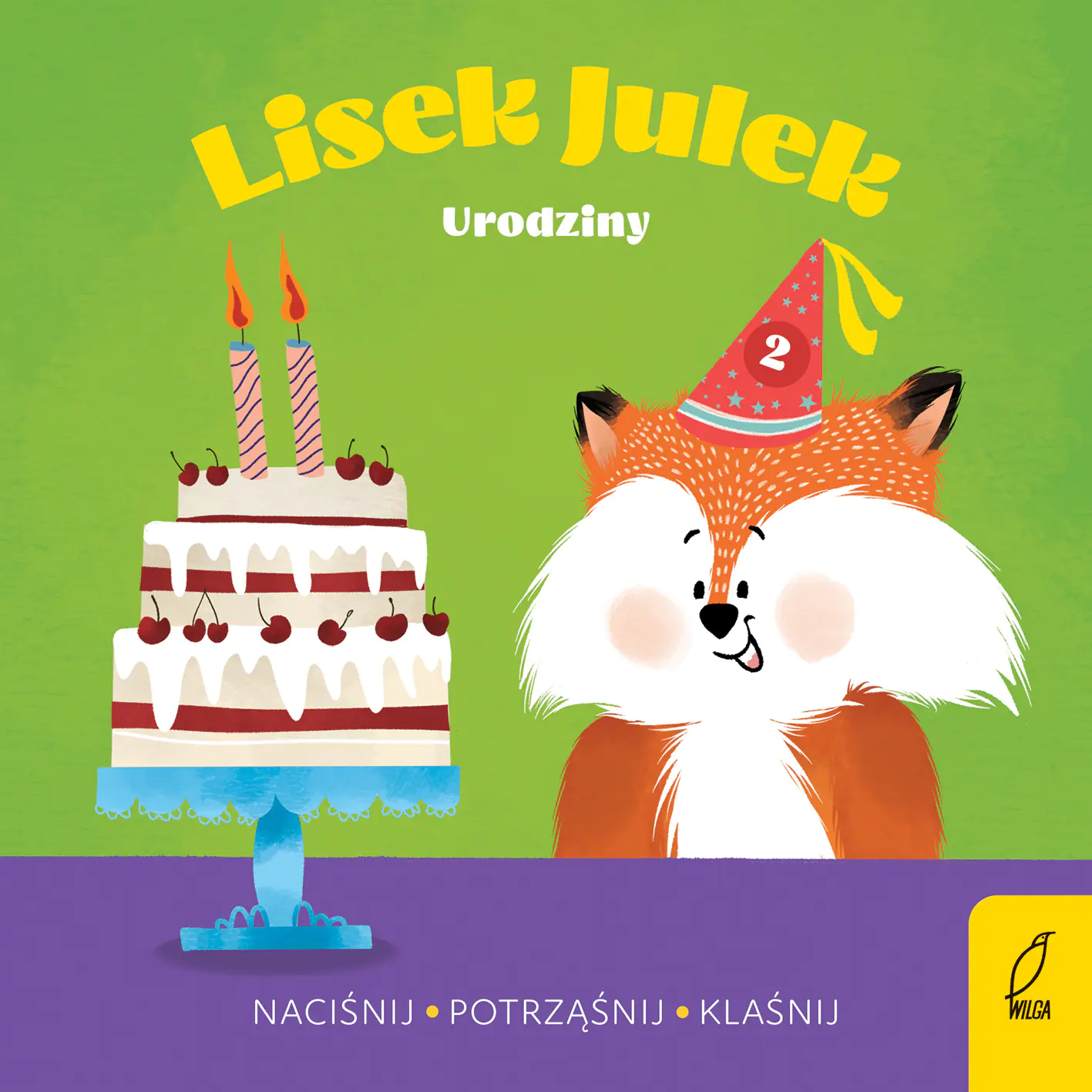 Książka - Lisek Julek. Urodziny