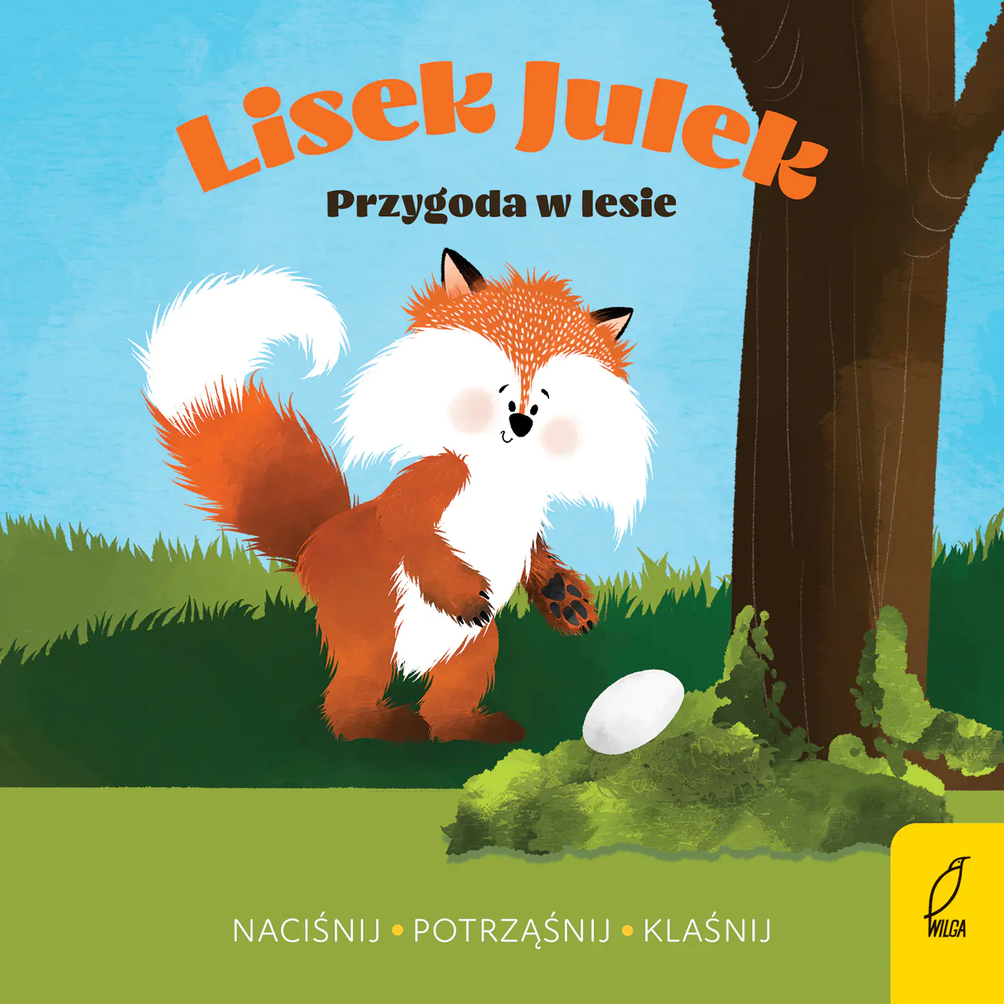Książka - Lisek Julek. Przygoda w lesie