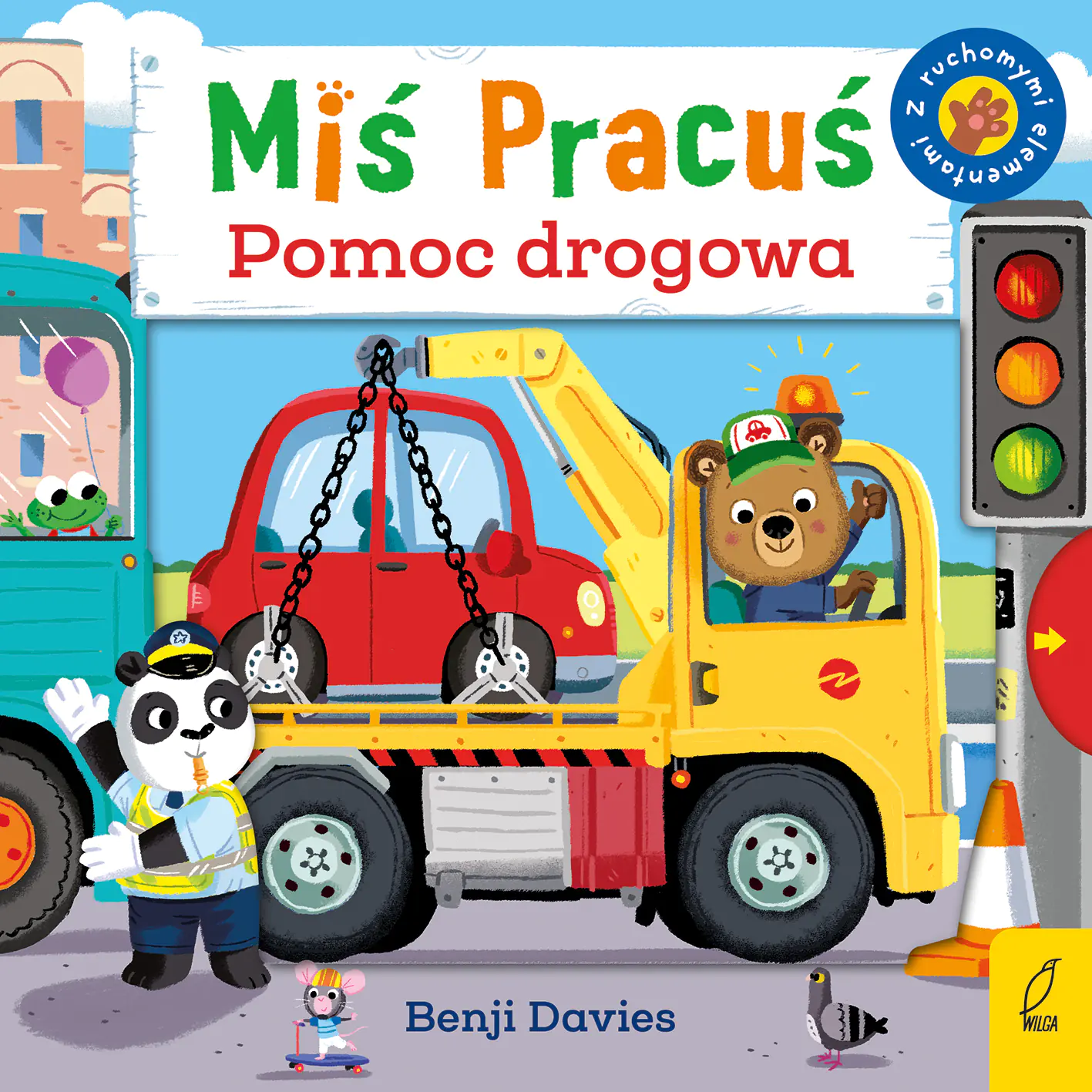 Książka - Pomoc drogowa. Miś Pracuś