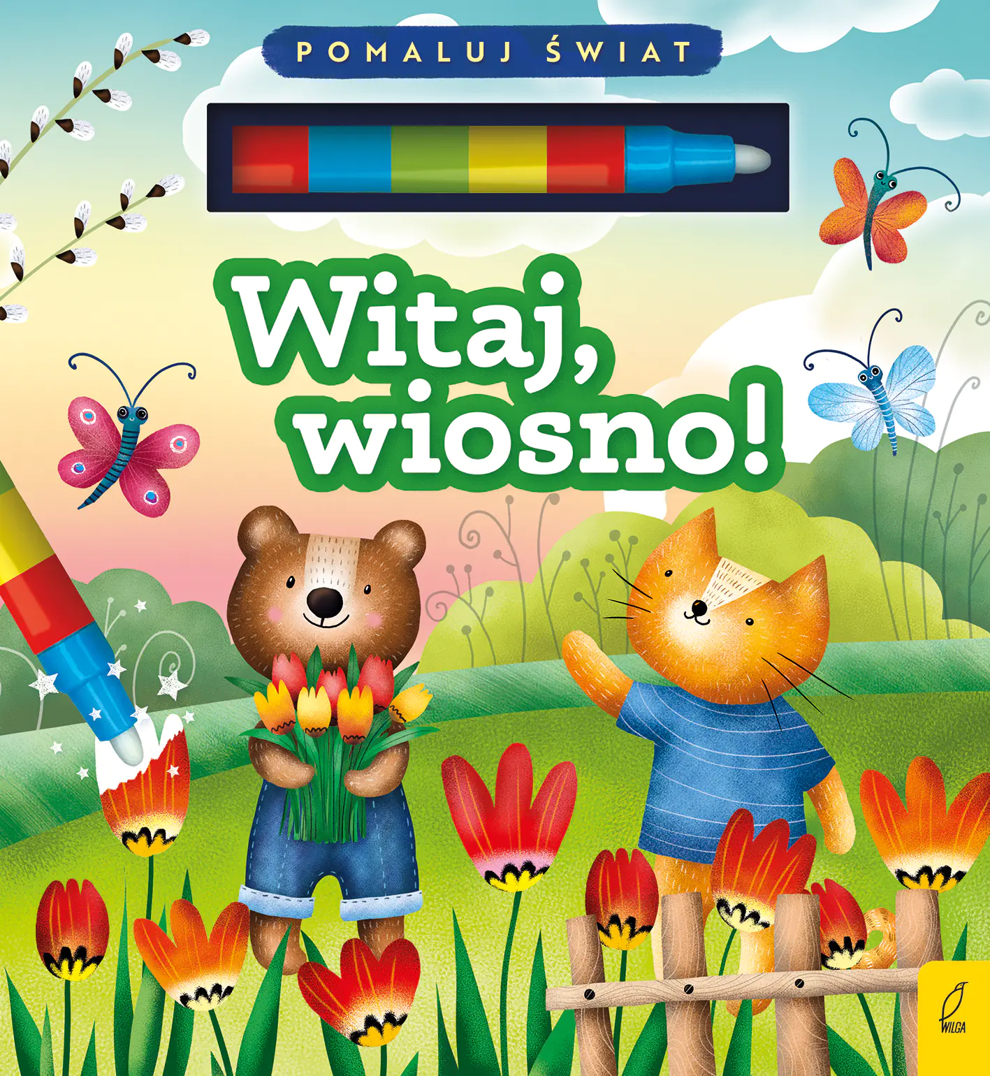 Książka - Flamaster wodny. Witaj, wiosno