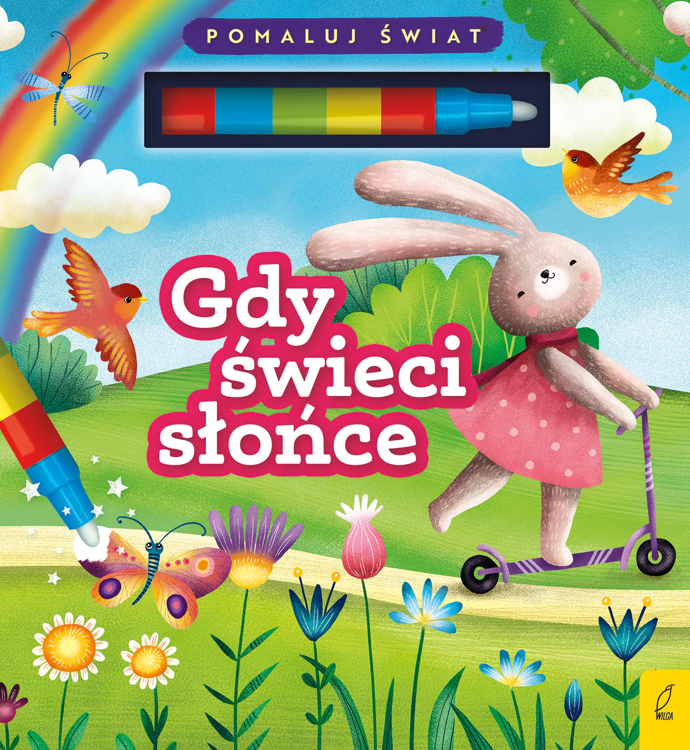 Książka - Flamaster wodny. Gdy świeci słońce