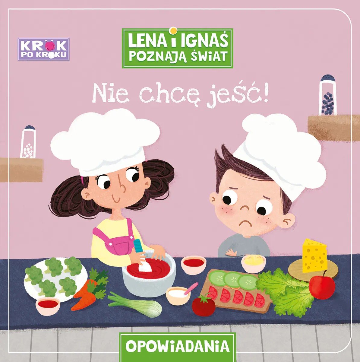 Książka - Nie chcę jeść. Krok po kroku
