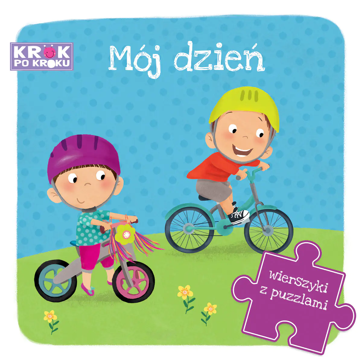 Książka - Mój dzień. Wierszyki z puzzlami. Krok po kroku