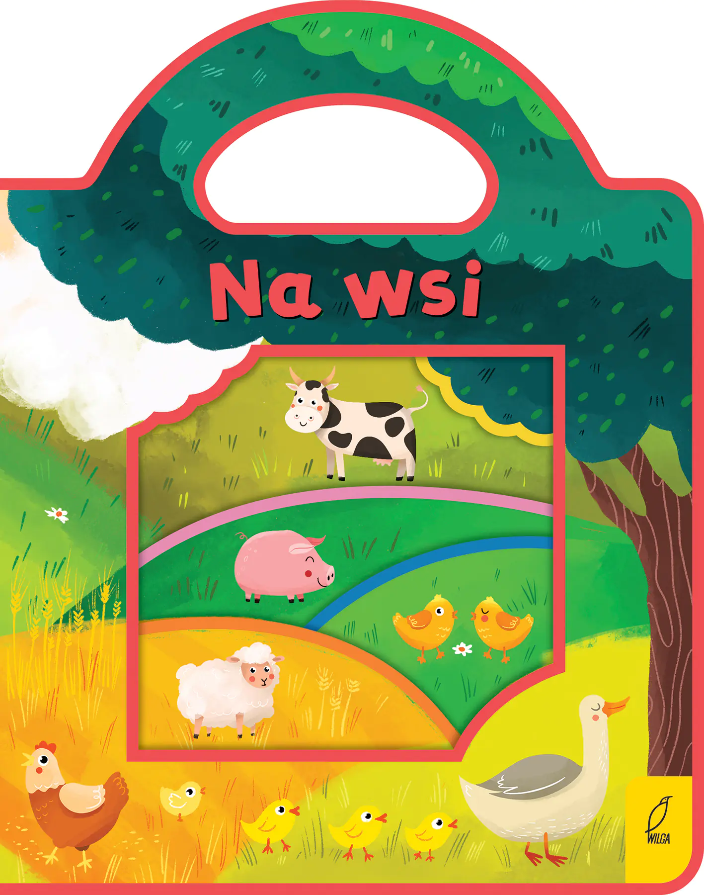 Książka - Na wsi. Piankowa książeczka