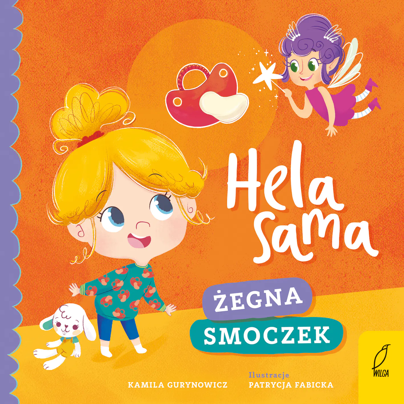 Książka - Hela sama. Żegna smoczek
