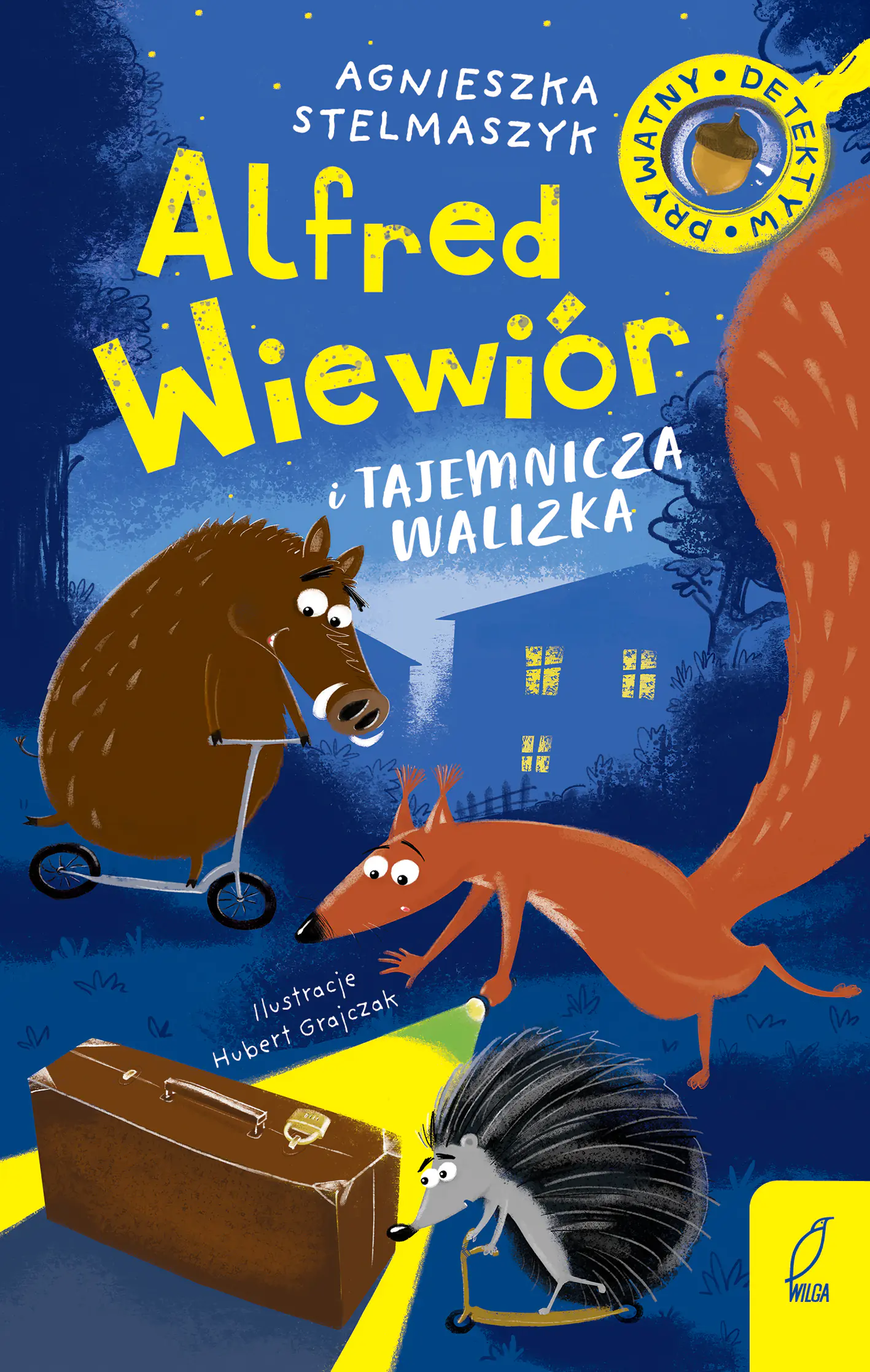 Książka - Alfred Wiewiór i tajemnicza walizka