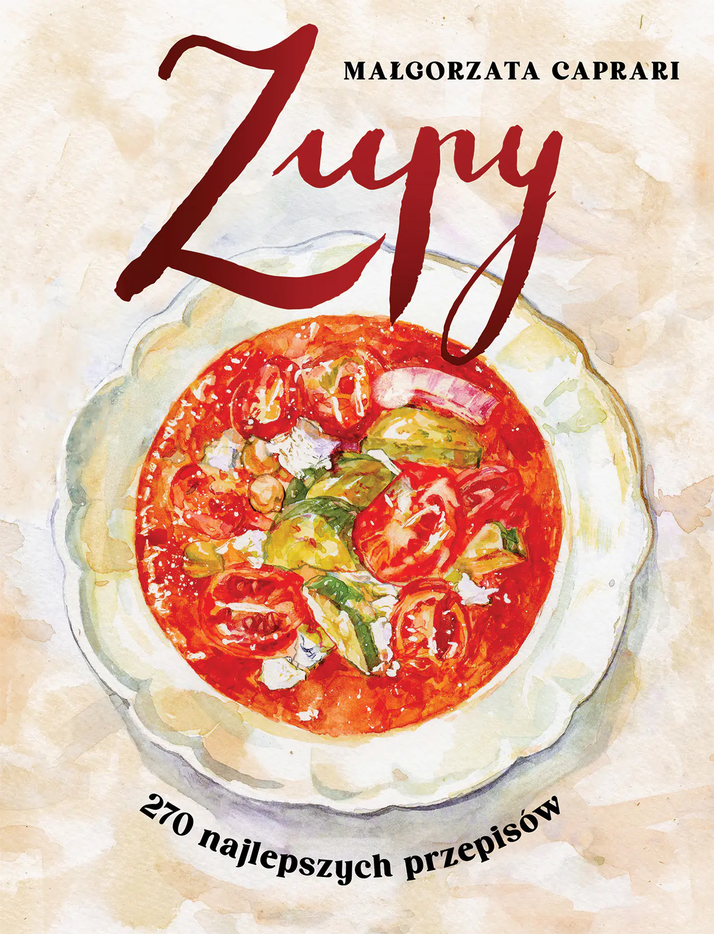 Książka - Zupy. 270 najlepszych przepisów