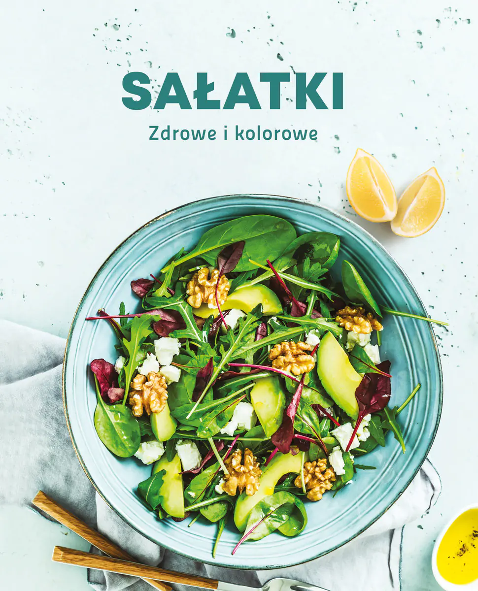 Książka - Sałatki. Zdrowe i kolorowe