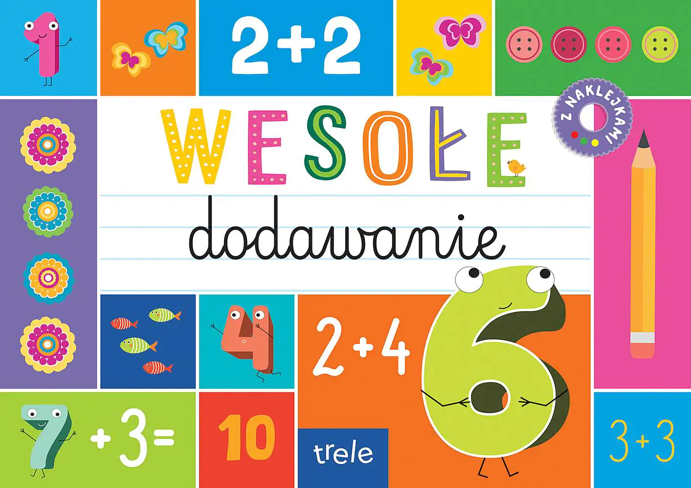 Książka - Wesołe Dodawanie. Blok Z Tekturą