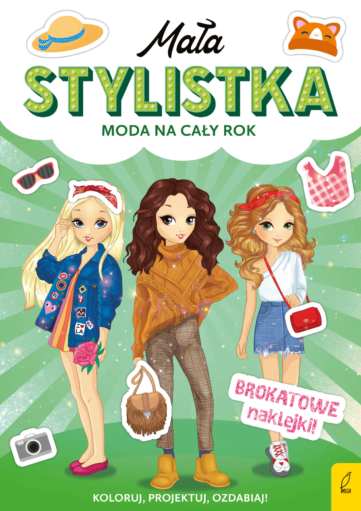 Książka - Moda na cały rok. Mała stylistka