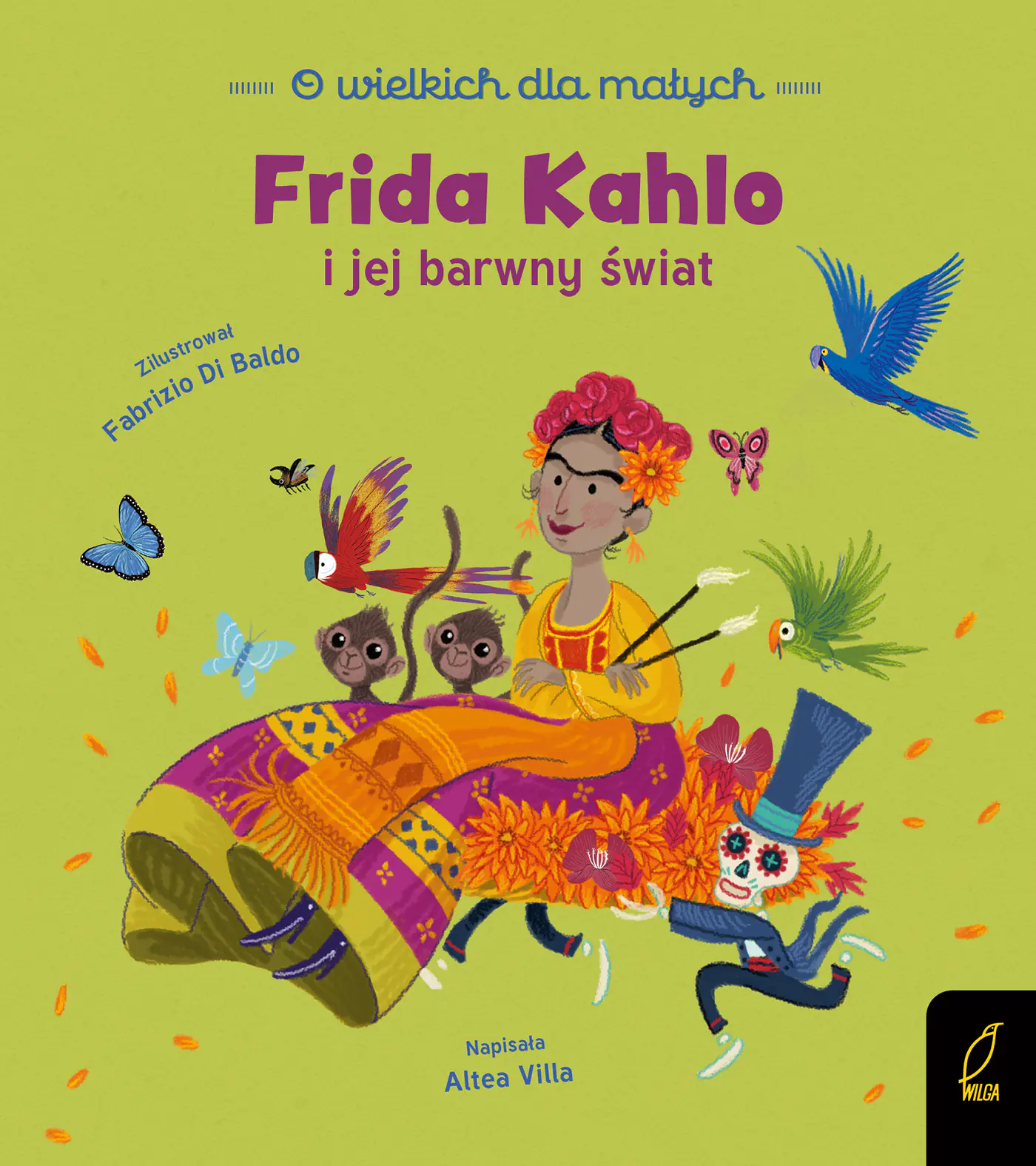 Książka - Frida Kahlo i jej barwny świat