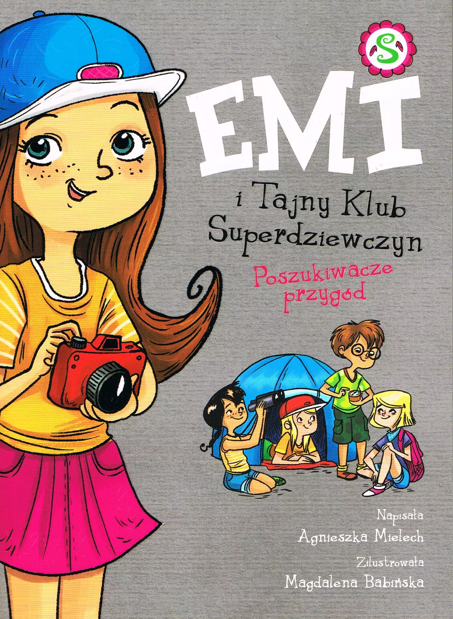 Książka - Poszukiwacze przygód. Emi i Tajny Klub Superdziewczyn. Tom 7