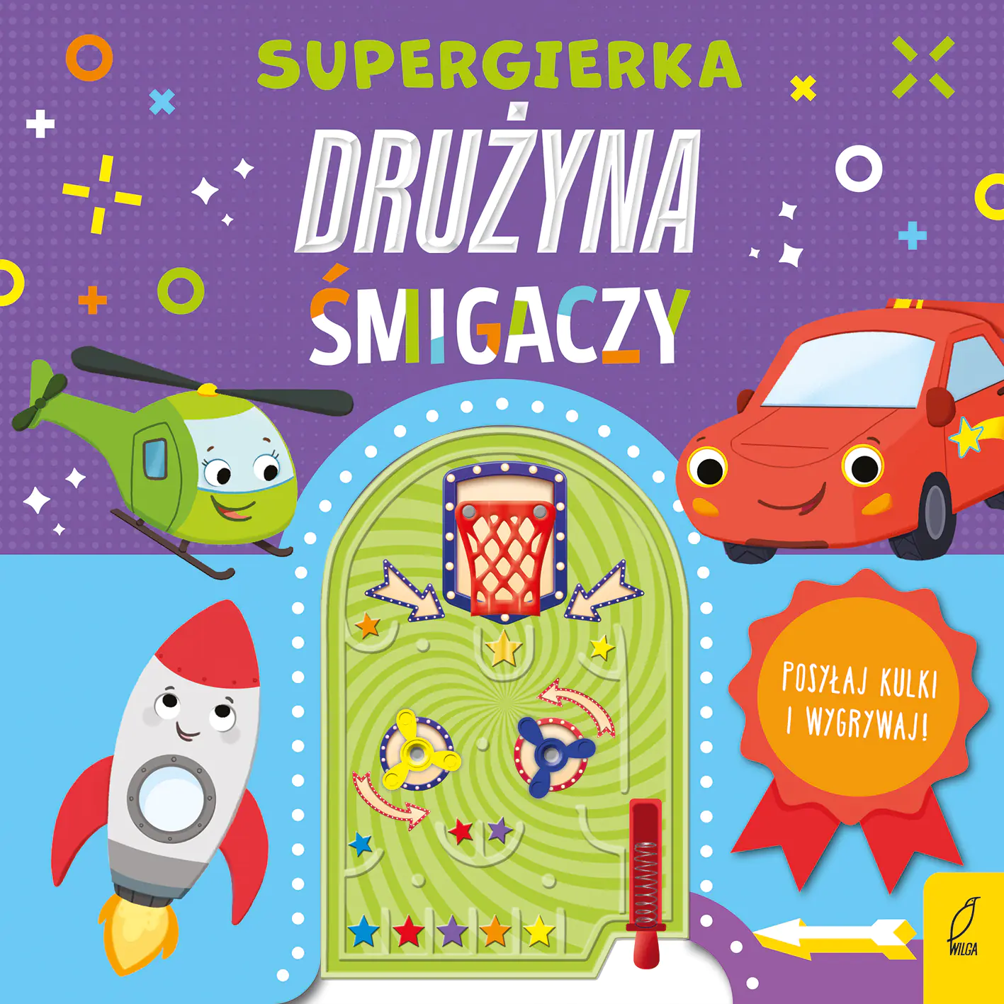 Książka - Drużyna śmigaczy. Supergierka