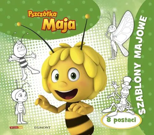 Książka - Pszczółka Maja. Szablony Majowe