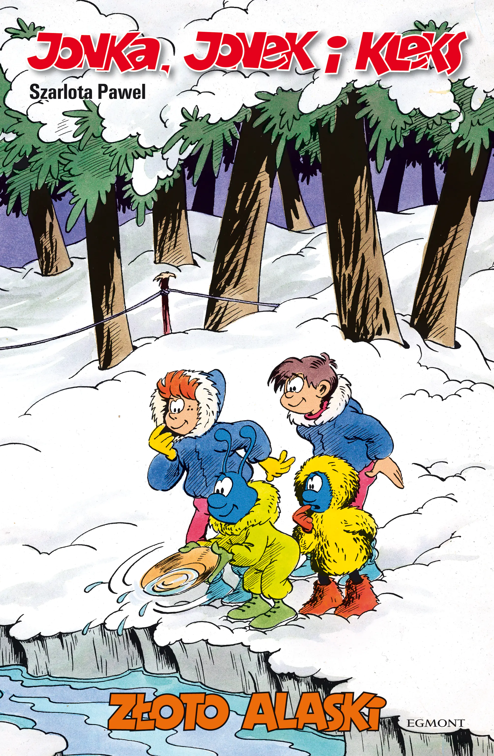 Książka - Złoto Alaski. Jonka, Jonek i Kleks. Tom 7
