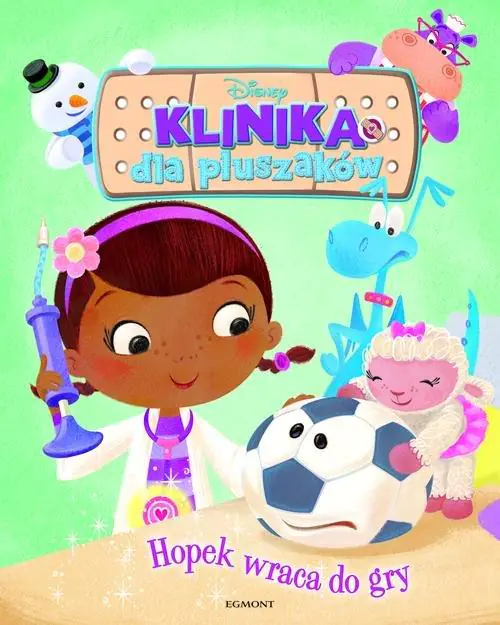 Książka - Klinika dla pluszaków. Hopek wraca do gry