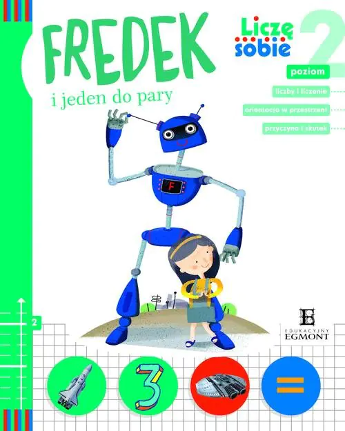Książka - Liczę sobie. Poziom 2. Fredek i jeden do pary