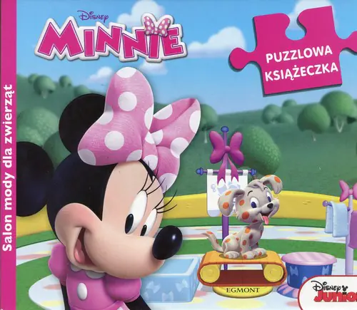 Książka - Puzzlowa książeczka. Minnie. Salon mody