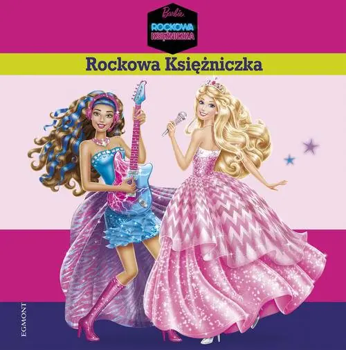 Książka - Seria małego przedszkol. Barbie Rockowa księż.