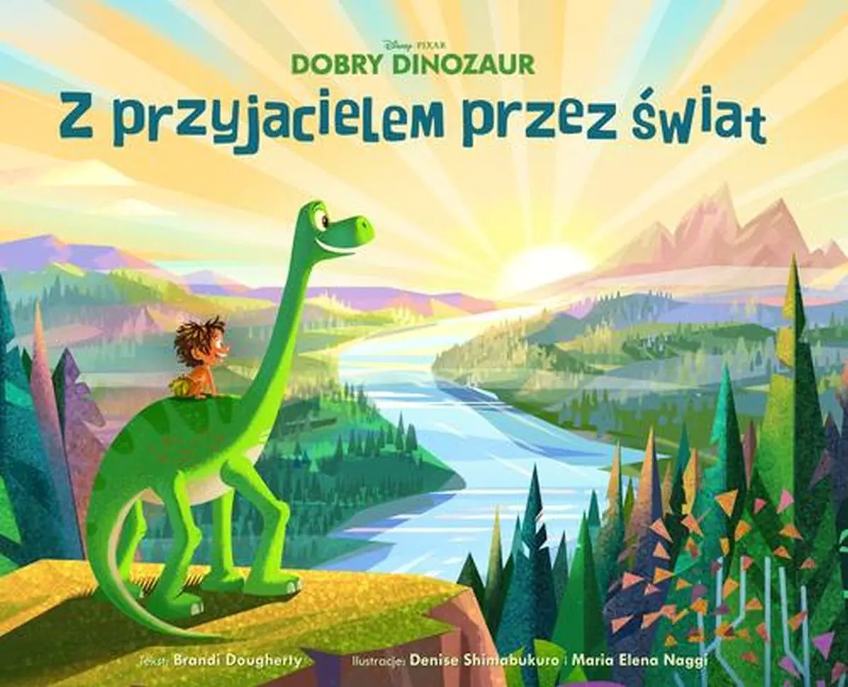 Książka - Dobry dinozaur. Z przyjacielem przez świat