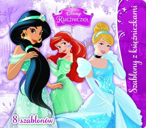Książka - Disney Księżniczka. Szablony z księżniczkami
