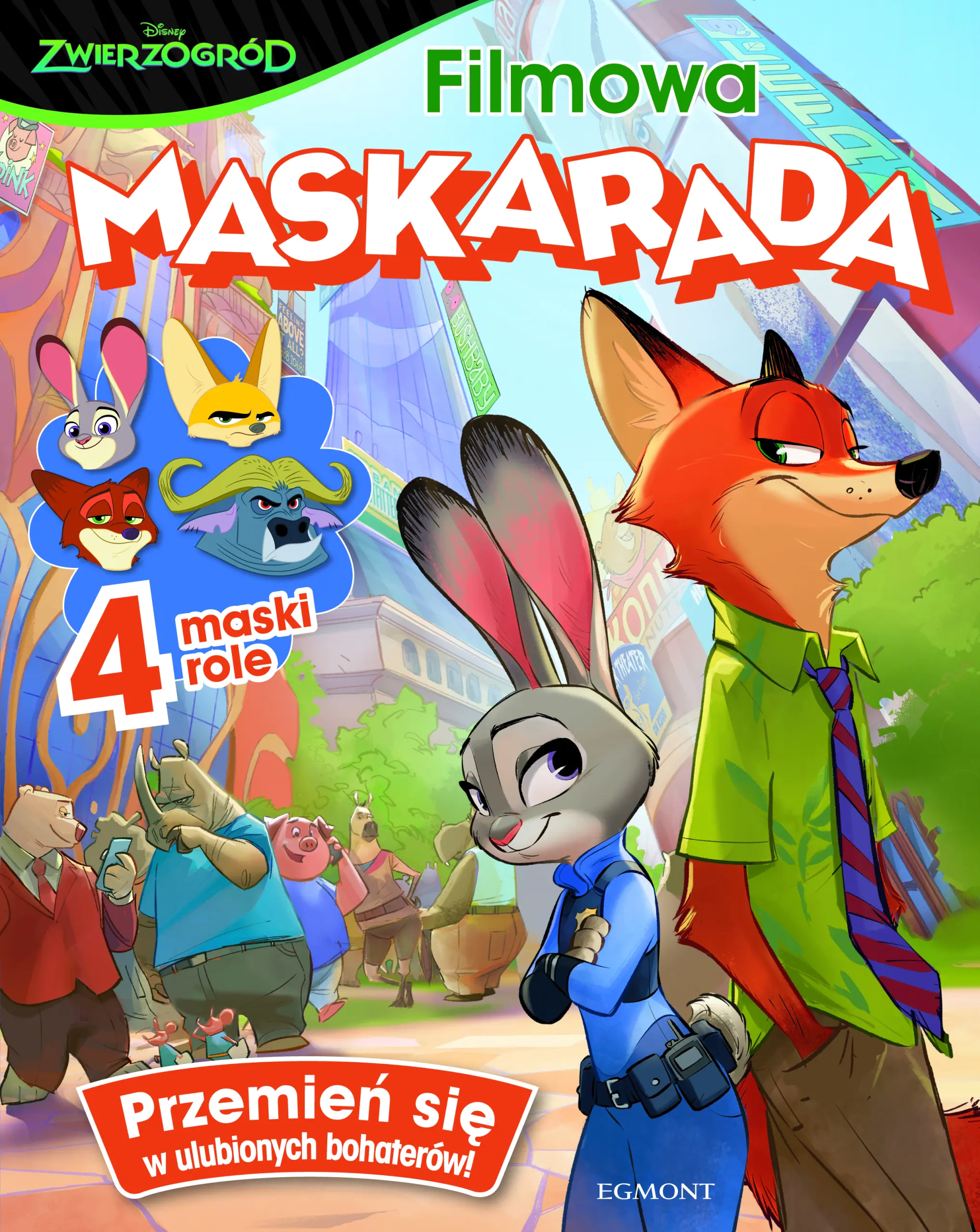 Książka - Zwierzogród. Filmowa maskarada
