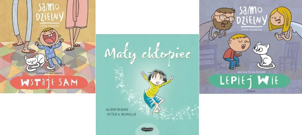 Książka - Samo dzielny. Wstaje sam