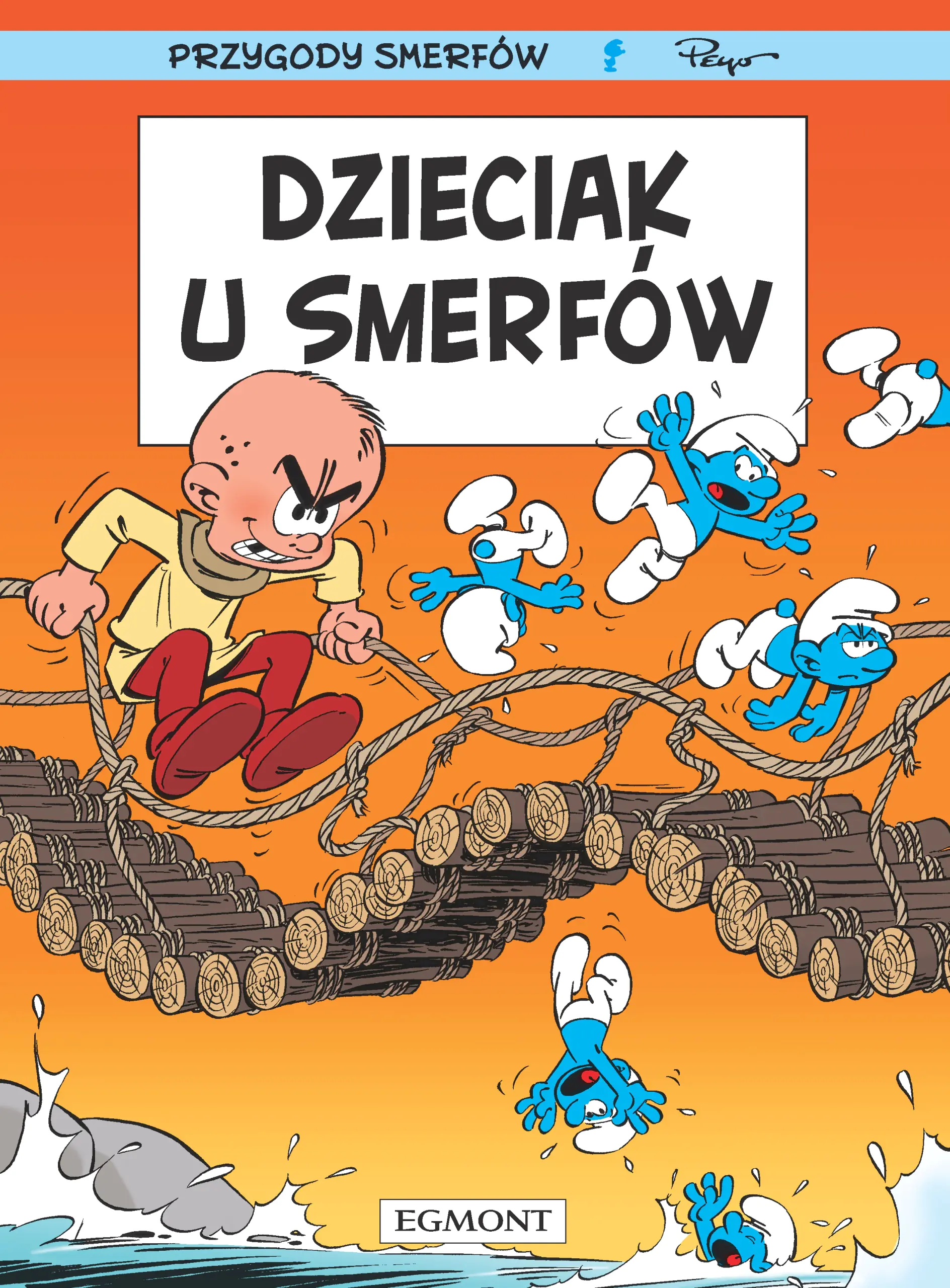 Książka - Dzieciak u Smerfów. Smerfy