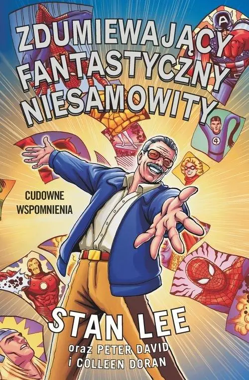 Książka - Zdumiewający, fantastyczny, niesamowity Stan Lee