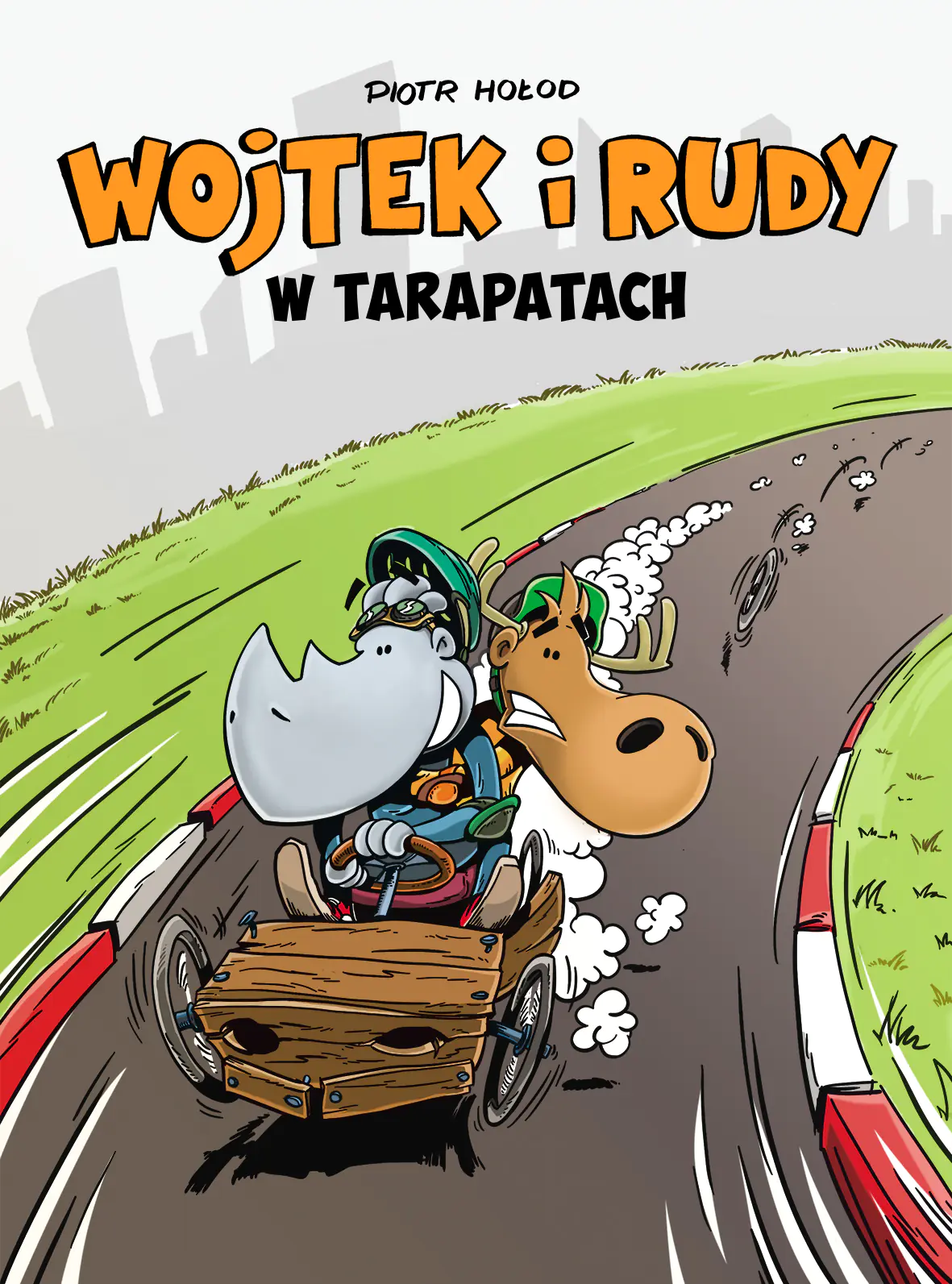Książka - W tarapatach. Wojtek i Rudy. Tom 1