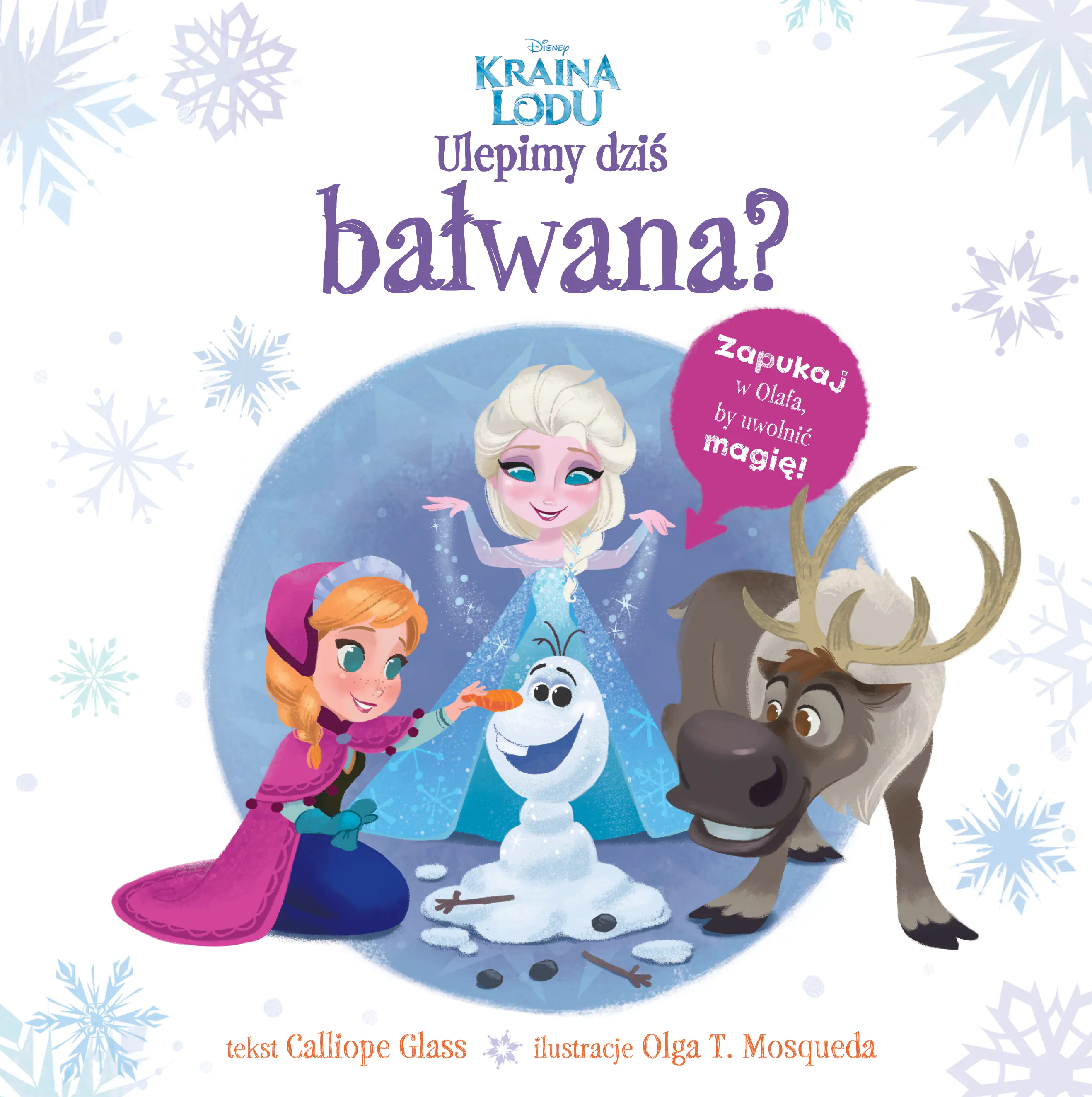 Książka - Kraina Lodu. Ulepimy dziś bałwana?