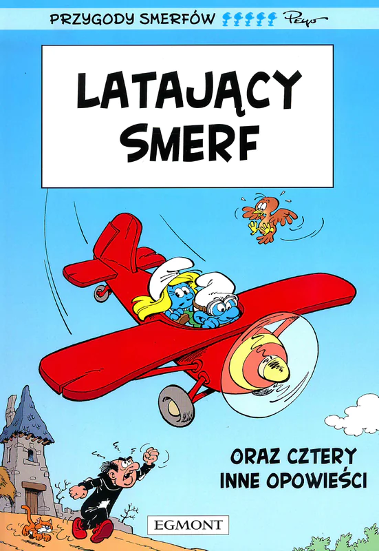 Książka - Latający Smerf. Smerfy