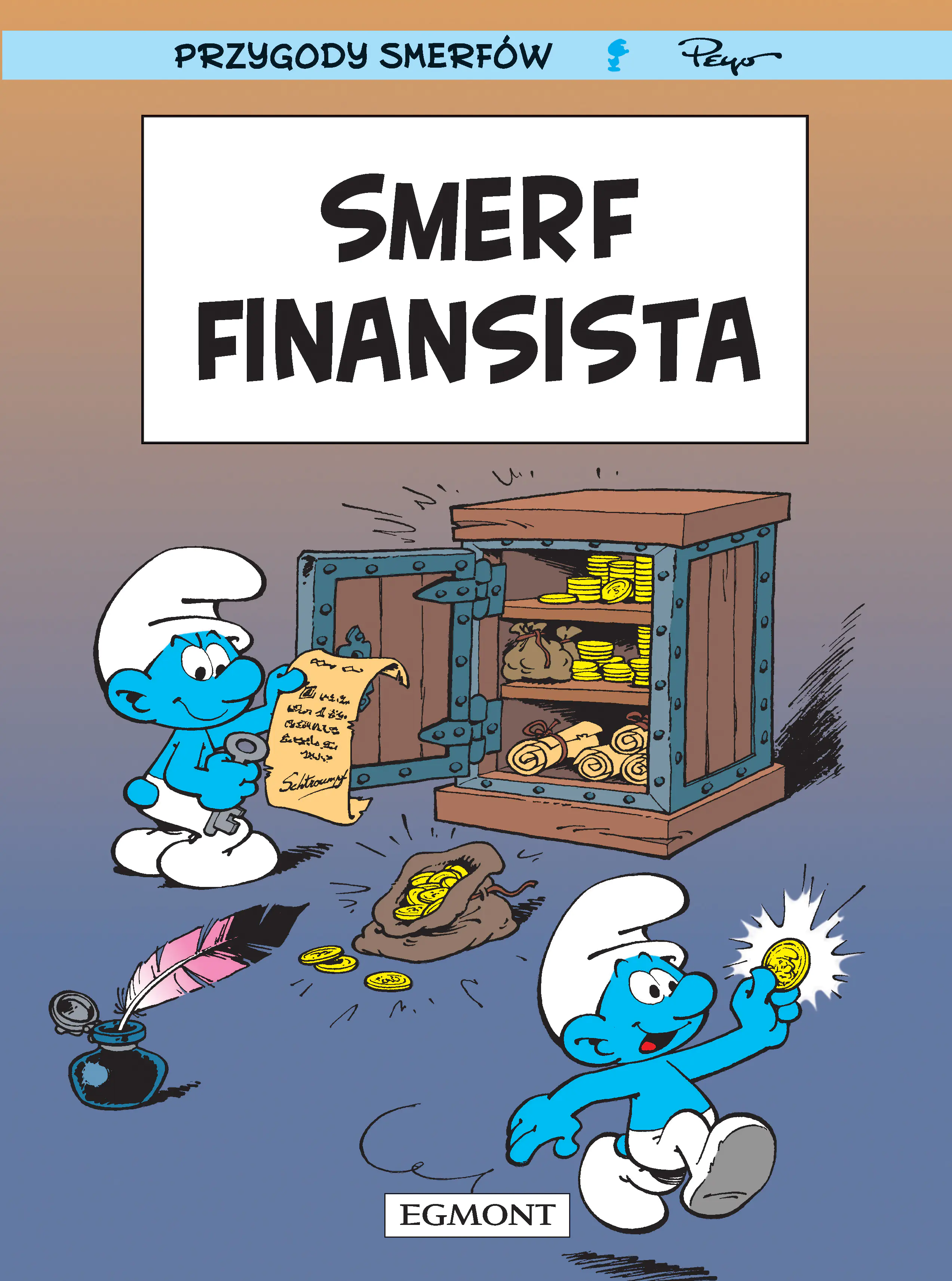 Książka - Smerf Finansista. Smerfy