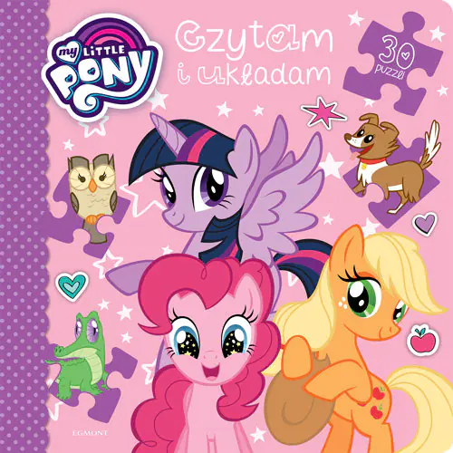 Książka - Czytam i układam. My Little Pony