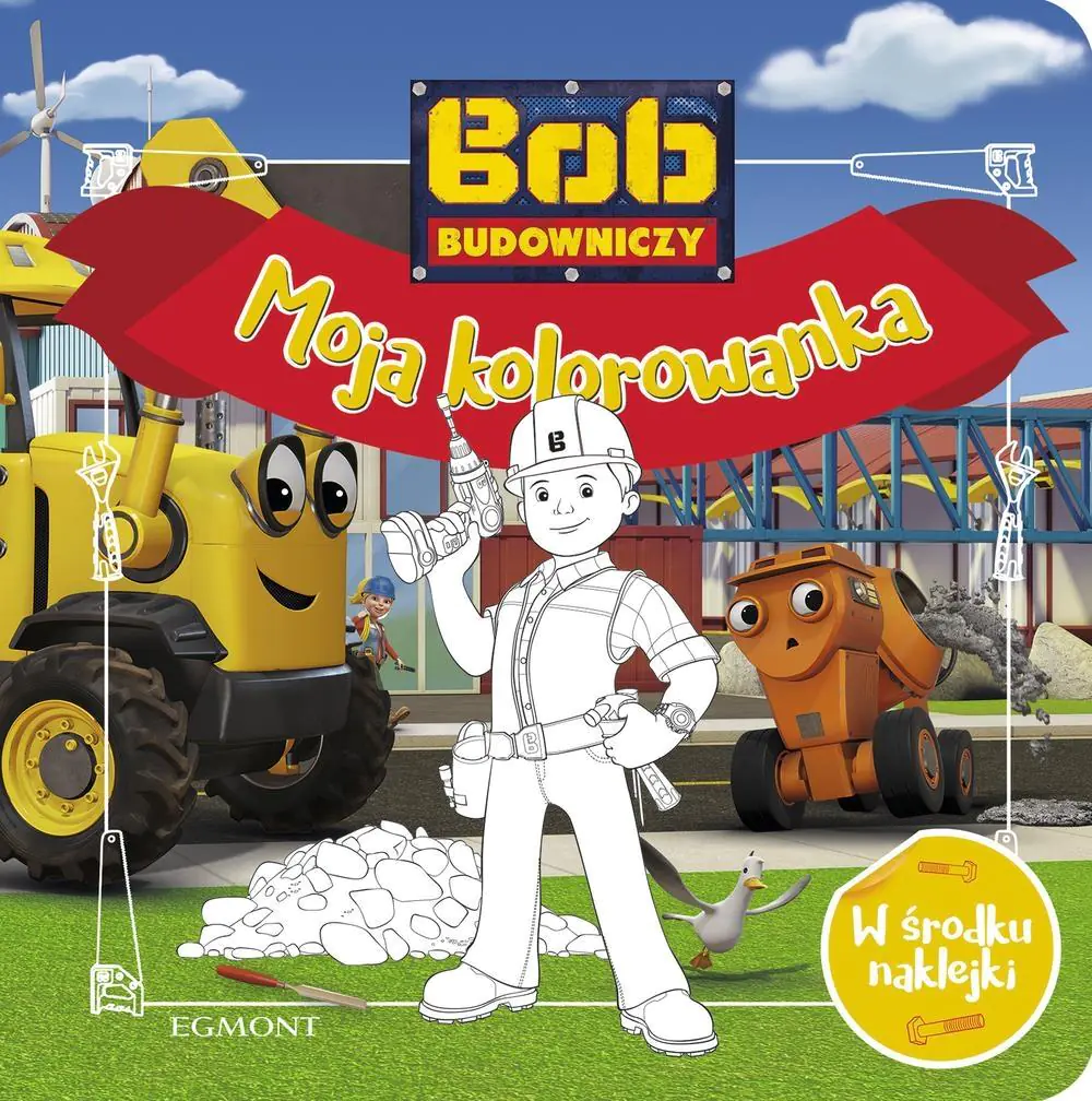 Książka - Moja kolorowanka. Bob Budowniczy