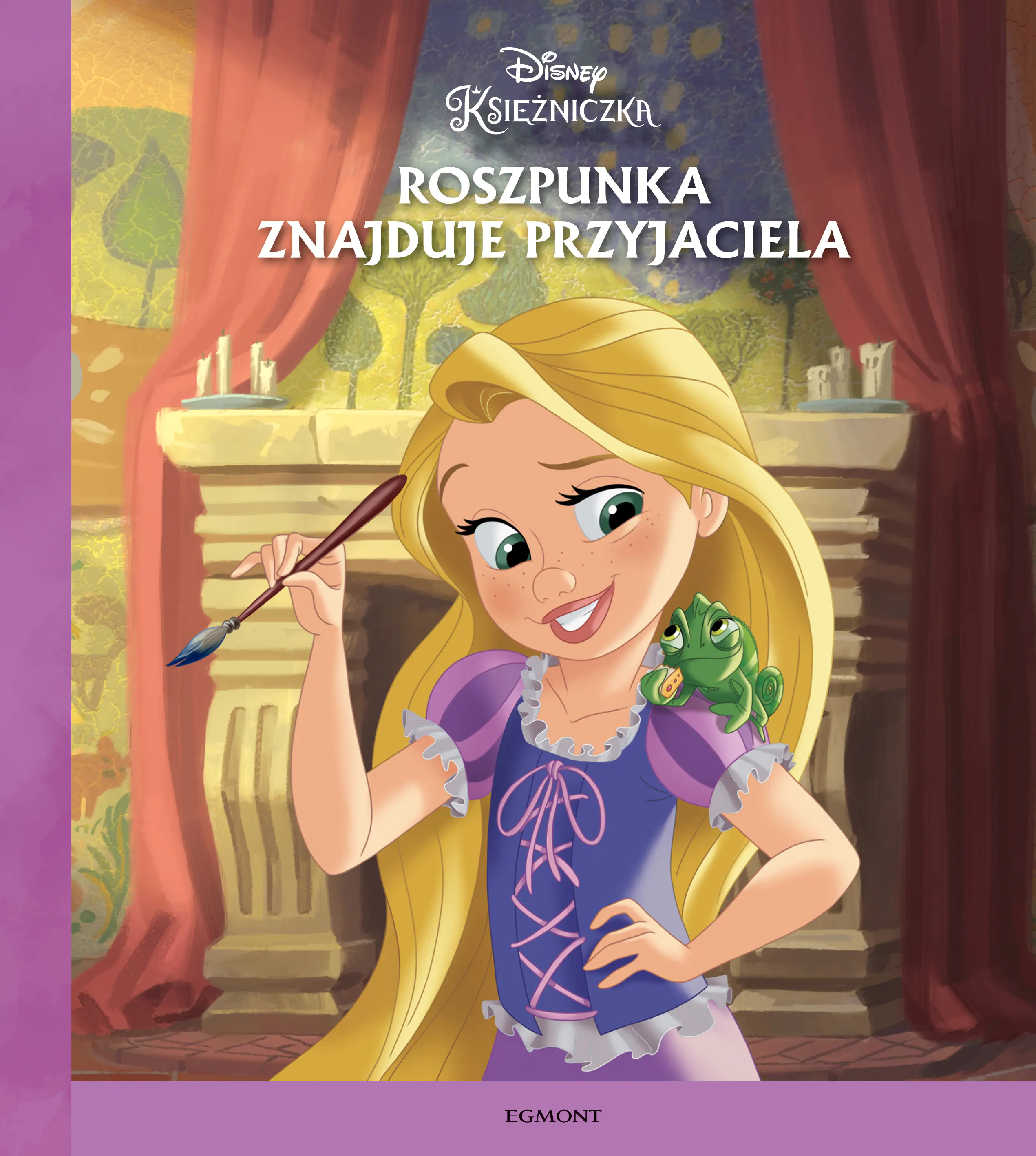 Książka - Disney księżniczka. Roszpunka znajduje przyjaciela