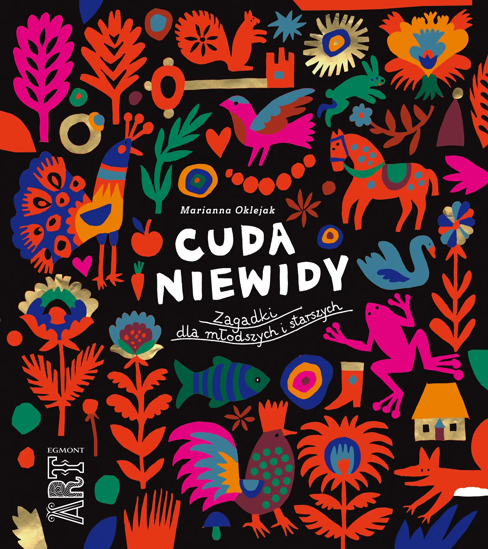 Książka - Cuda-niewidy. Zagadki dla młodszych i starszych