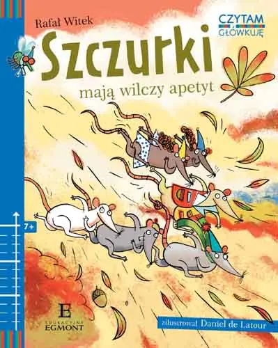 Książka - Czytam i główkuję. Szczurki mają wilczy apetyt