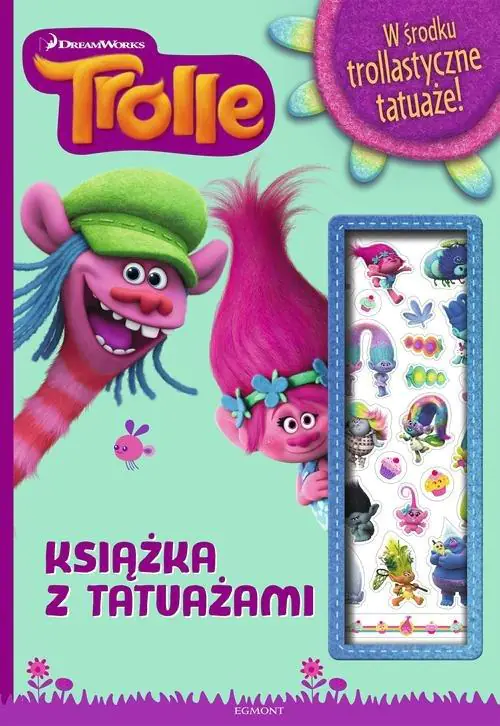 Książka - Trolle. Książka z tatuażami