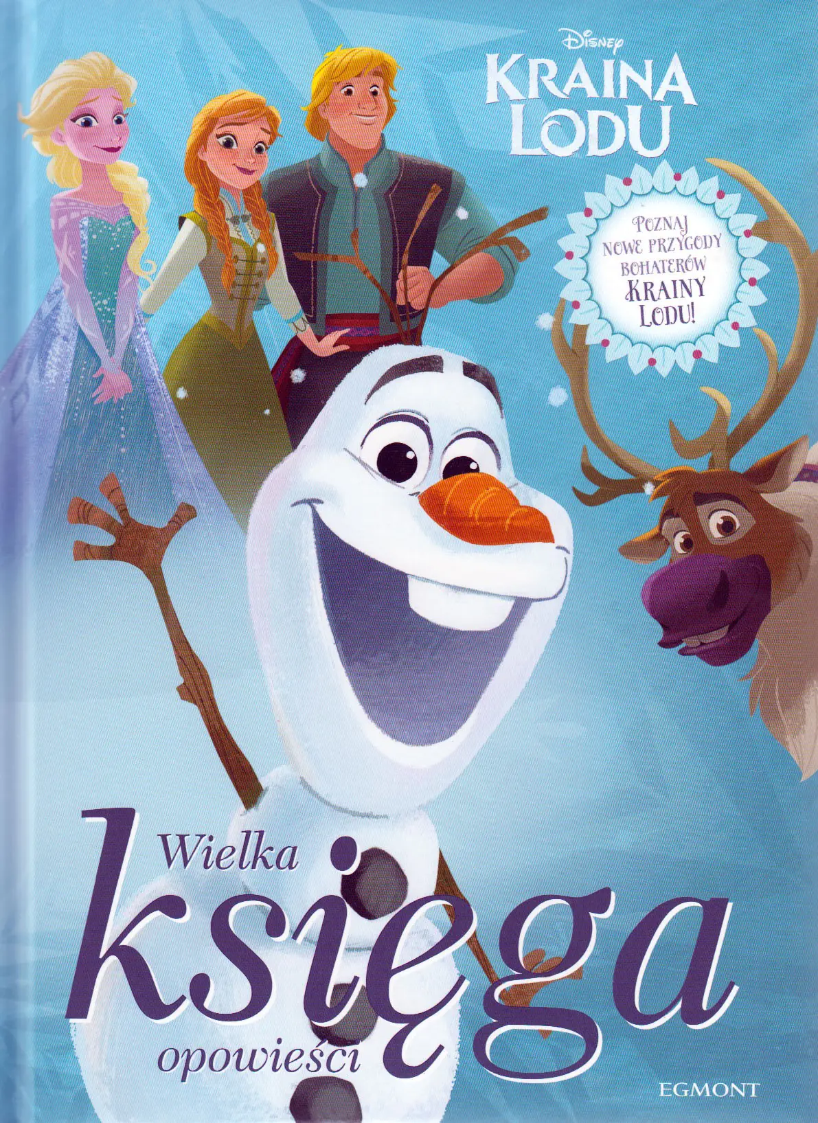 Książka - Kraina Lodu. Wielka księga opowieści