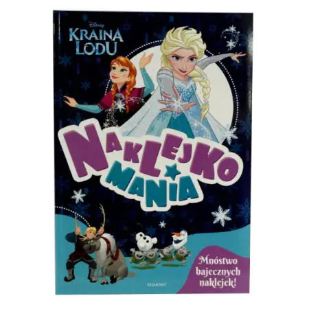 Książka - Kraina Lodu Naklejkomania