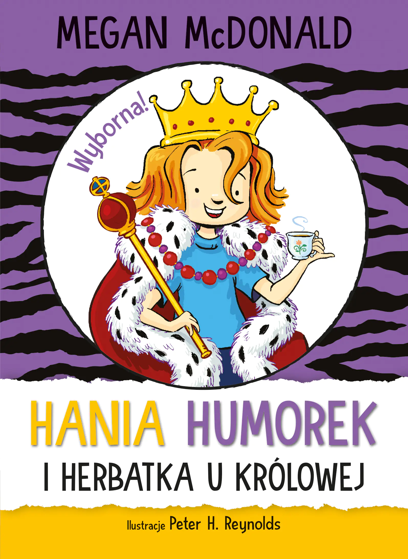 Książka - Hania Humorek i herbatka u królowej