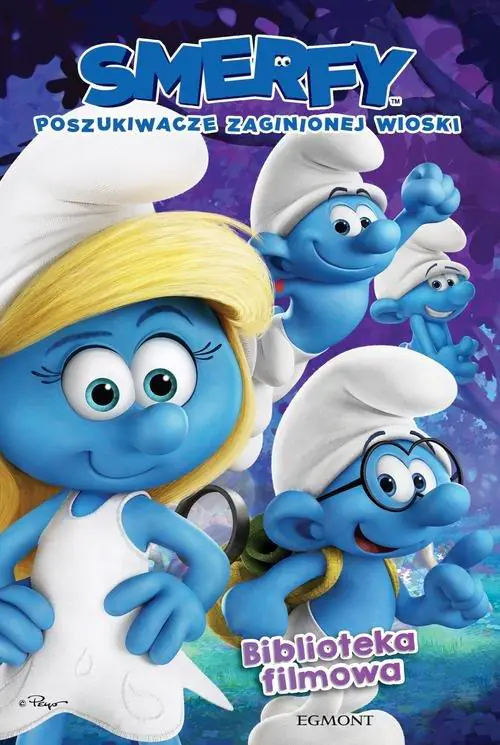 Książka - Biblioteka filmowa. Smerfy. Poszukiwacze zaginionej wioski