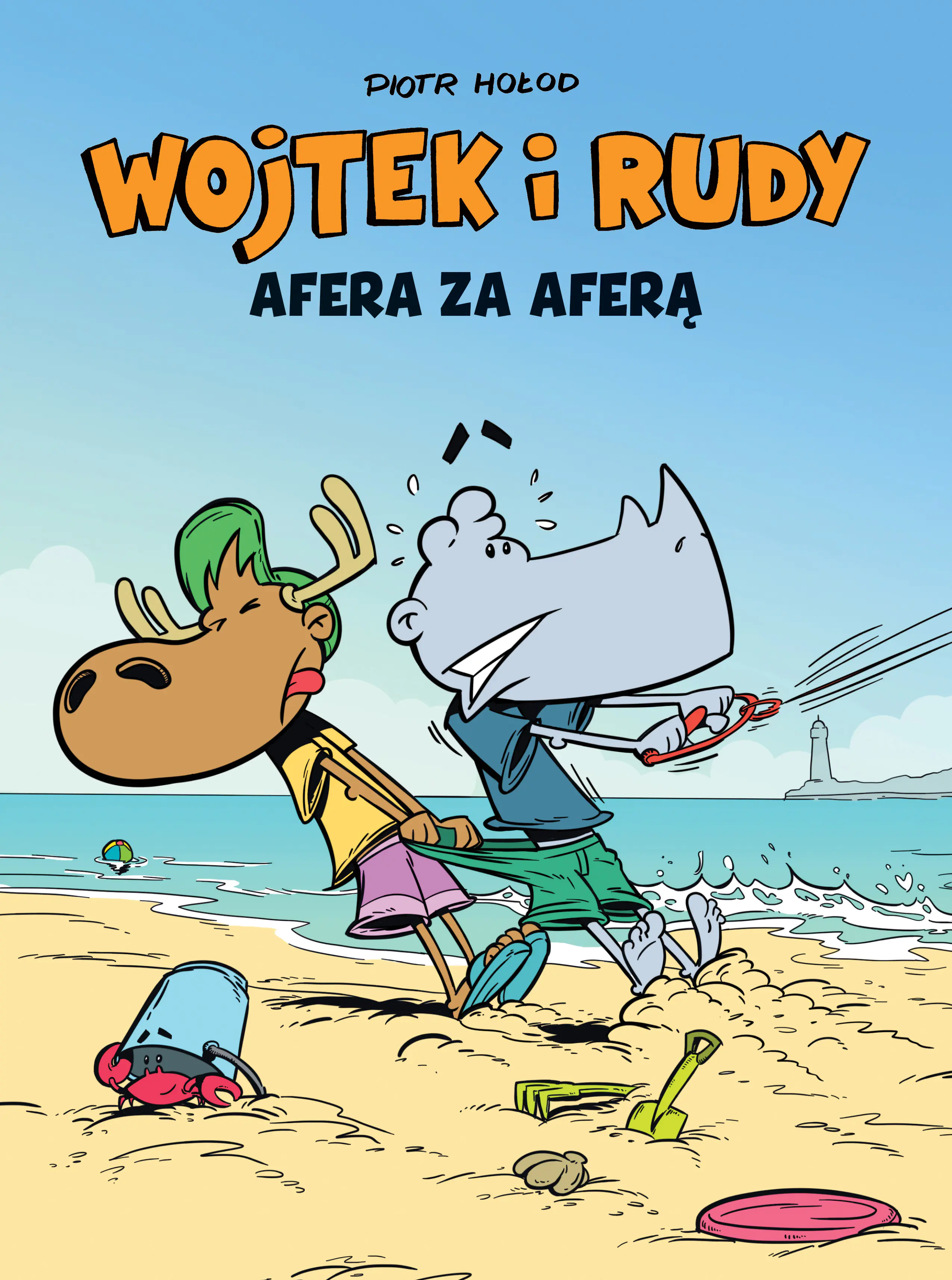 Książka - Afera za aferą. Wojtek i Rudy. Tom 2