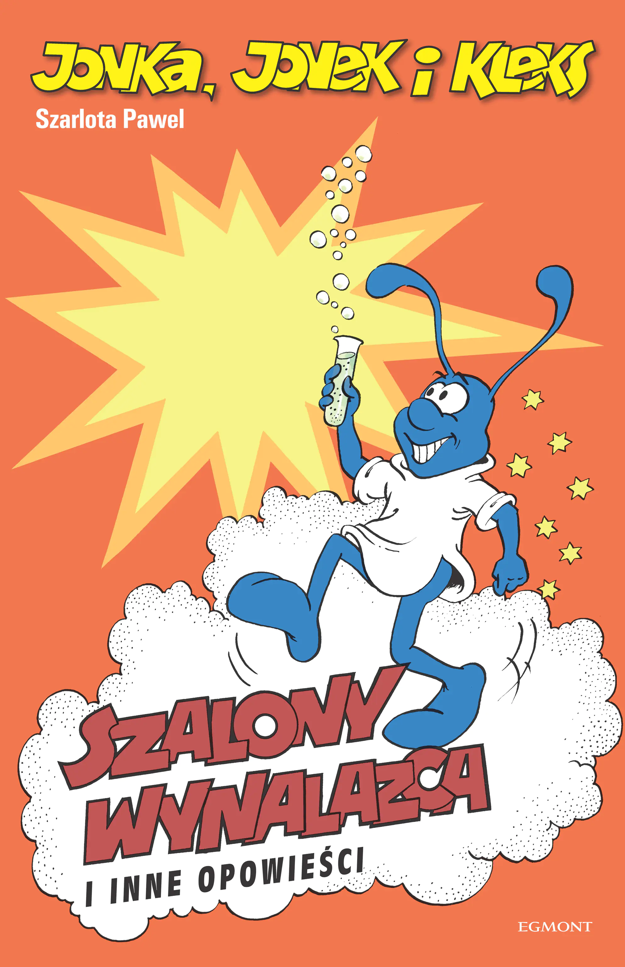 Książka - Szalony wynalazca i inne opowieści. Jonka, Jonek i Kleks. Tom 8