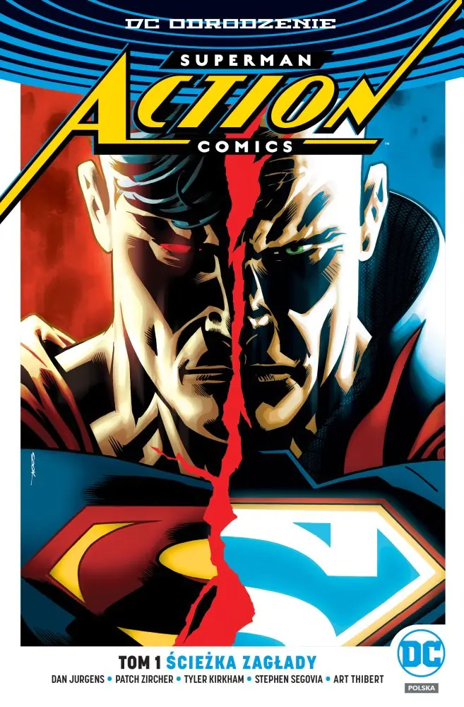 Książka - Ścieżka zagłady. Superman Action Comics. Tom 1