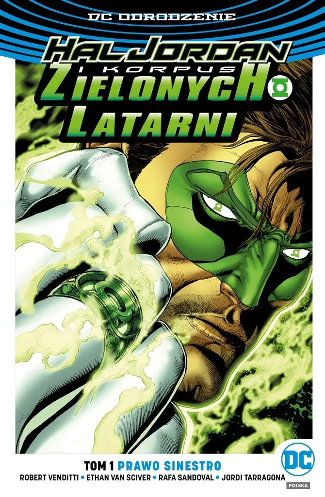 Książka - Prawo Sinestro. Hal Jordan i Korpus Zielonych Latarni. Tom 1