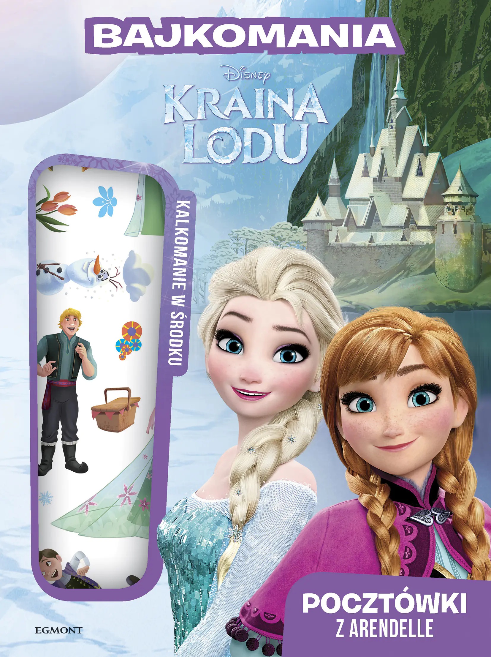Książka - Bajkomania. Kraina Lodu. Pocztówki z Arendelle