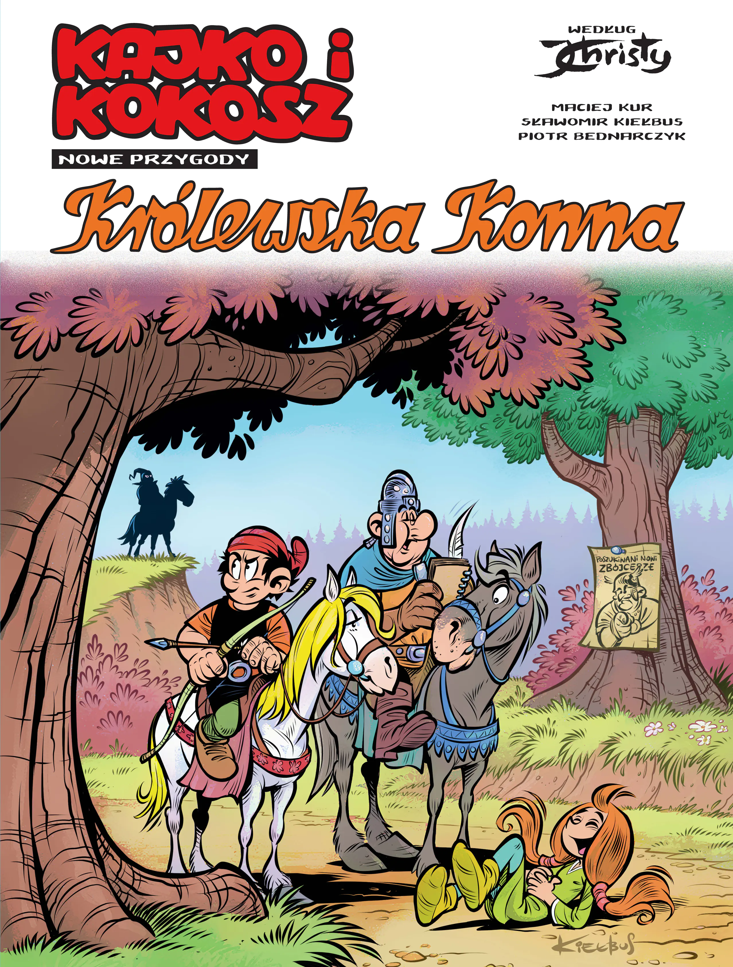 Książka - Królewska konna. Kajko i Kokosz. Nowe przygody
